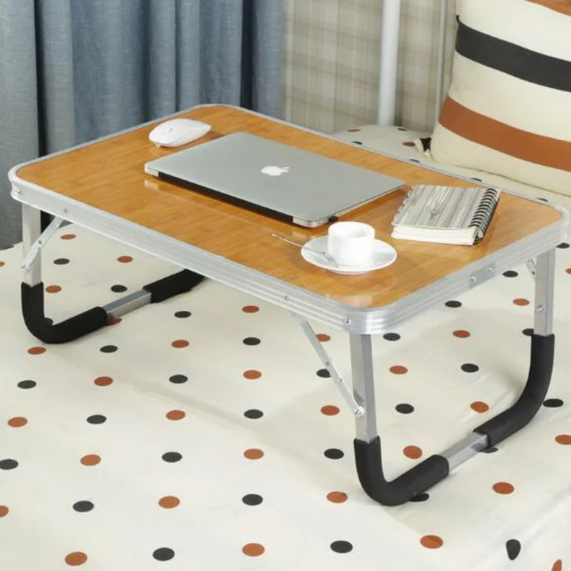 

250317/lift folding table/Paint steel pipe/Multi - functional design /Removable bed computer desk/Lazy simple desk /