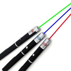 Pointeur de visée Laser 5MW, stylo à lumière Laser haute puissance, vert bleu rouge, stylo Laser puissant, 530nm, 405nm, 2021 nm 