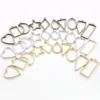 10pcs/Set Bronze Rhodium Gold Color High Quality Geometric Figure charm Photo Frame Hollow Glue pendant  charms DIY Handmade ► Photo 1/6