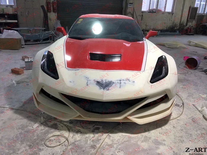 Z-ART для Corvette C7 wide body kit wide tuning body kit для Corvette C7 retrofit body kit автомобильный Стайлинг body kit