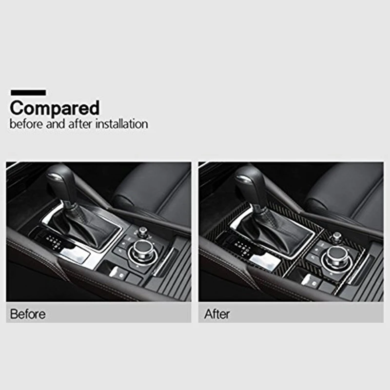 Крышка коробки переключения передач из углеродного волокна для Mazda 3 Mazda 3
