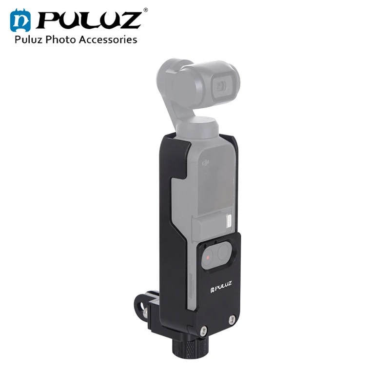 PULUZ корпус оболочки CNC Алюминиевого сплава защитный чехол для DJI OSMO Pocket(черный