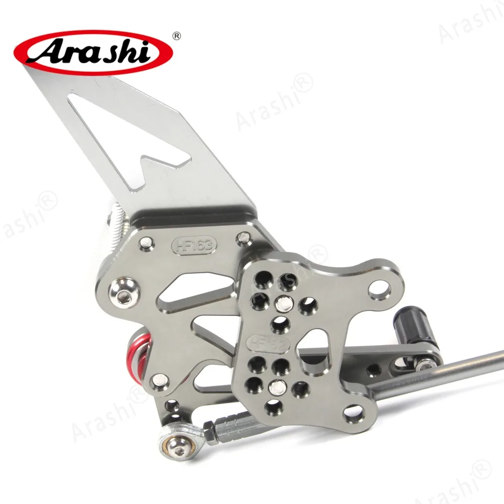 Араши для APRILIA RSV4 R/завод 2009-2012 ЧПУ Регулируемые подножки для ног Rider Rearset RSV 4R 2010 2011 09 10 11 12