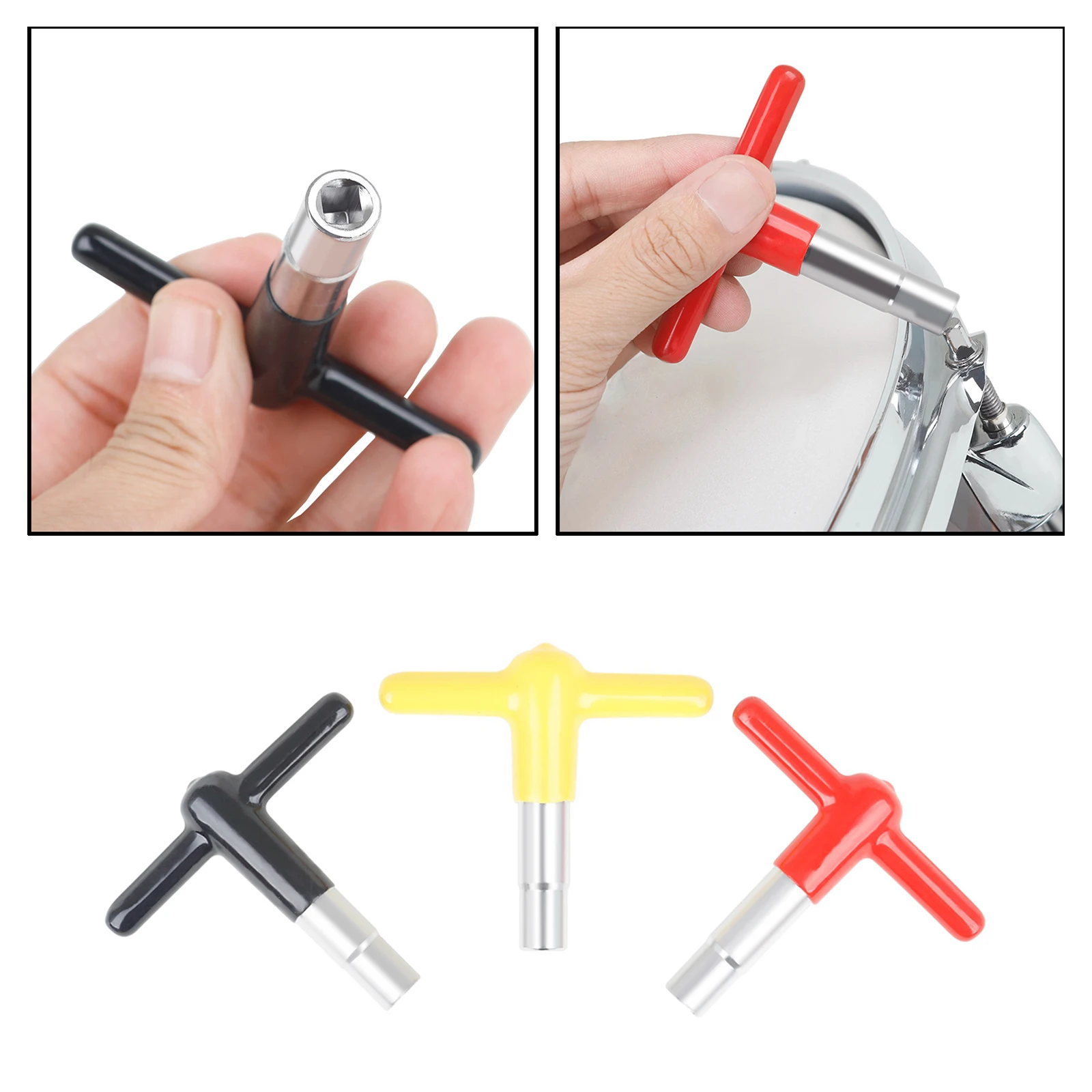 Metal Drum Tuning Key Tuner Solid Square Accessories Parts for Drum Lovers