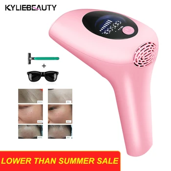 

New Laser Epilator Permanent IPL Photoepilator Laser Hair Removal depiladora Painless electric shaving 900000 Flashes Dropship