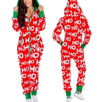 

Winter Warm Christmas Pajamas for Women Onesie Sleepwear Kigurumi for Adults Combinaison Pyjama Femme Plus Size Lingere Pijamas