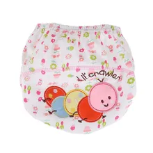 30 pz/lotto Pannolini pannolino del bambino biancheria intima per bambini riutilizzabili pannolini pantaloni di formazione mutandine per toilet training c