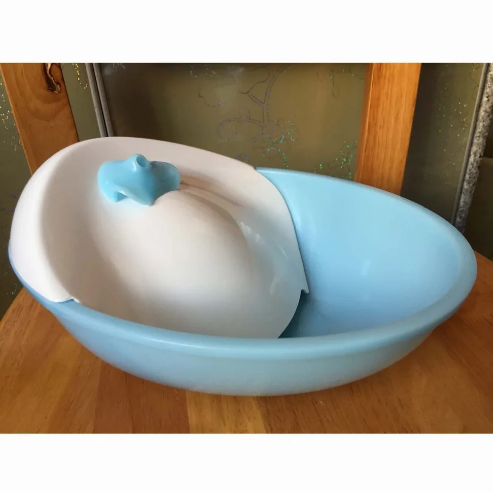 110-230V 1800ml Fresh Water Pet Fountain Auto Pet Water Feeder Drinking Bowl Flow Control Adjustable