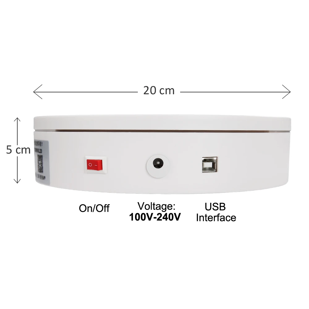 Белый Пульт дистанционного управления 20 см Wi Fi управление ПК через USB