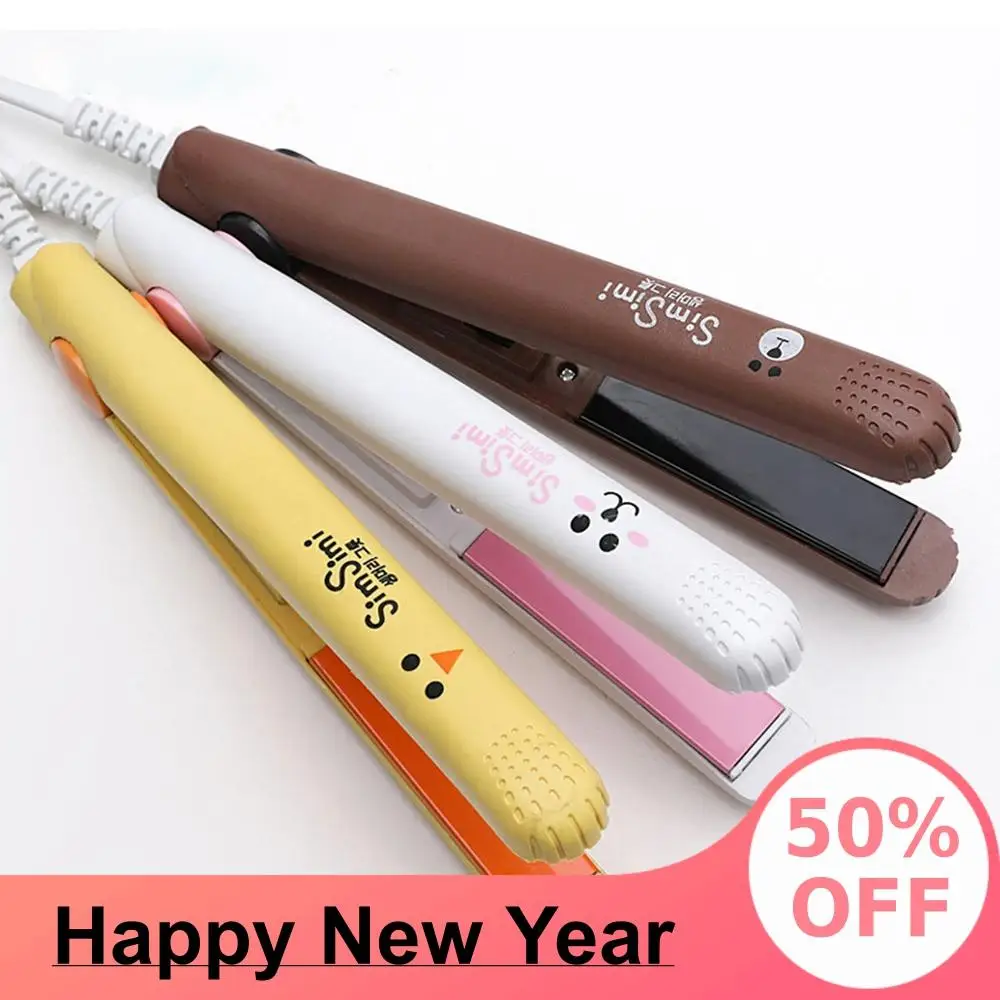 Mini Professional Hair Straightener Styling Tool Travel Flat Iron Mini Hair Beard Comb Straightener Ceramic Tourmaline Ionic Fla Mini Professional Hair Straightener Styling Tool Travel Flat Iron Mini Hair Beard Comb Straightener Ceramic Tourmaline Ionic Fla