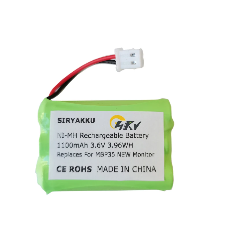 Rechargeable ni mh 3 6v 800mah version hrmr03 gp80aaahc3bmxz battery