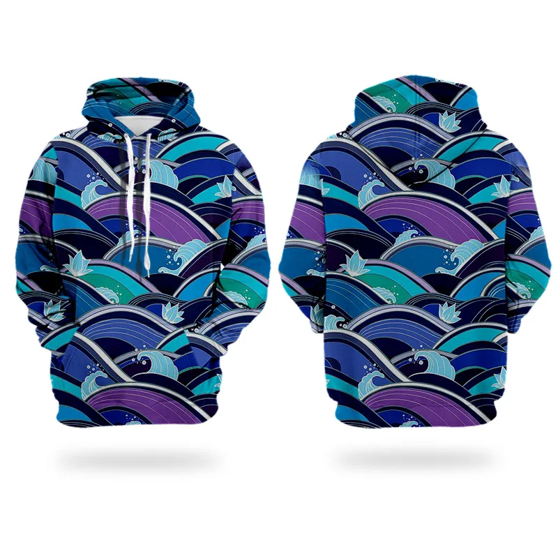H03929 Japan style Japanese element art of painting WHOSONG 3D Hoodies samurai men pattern funny coat long sleeve popular streetwear - Цвет: H03929