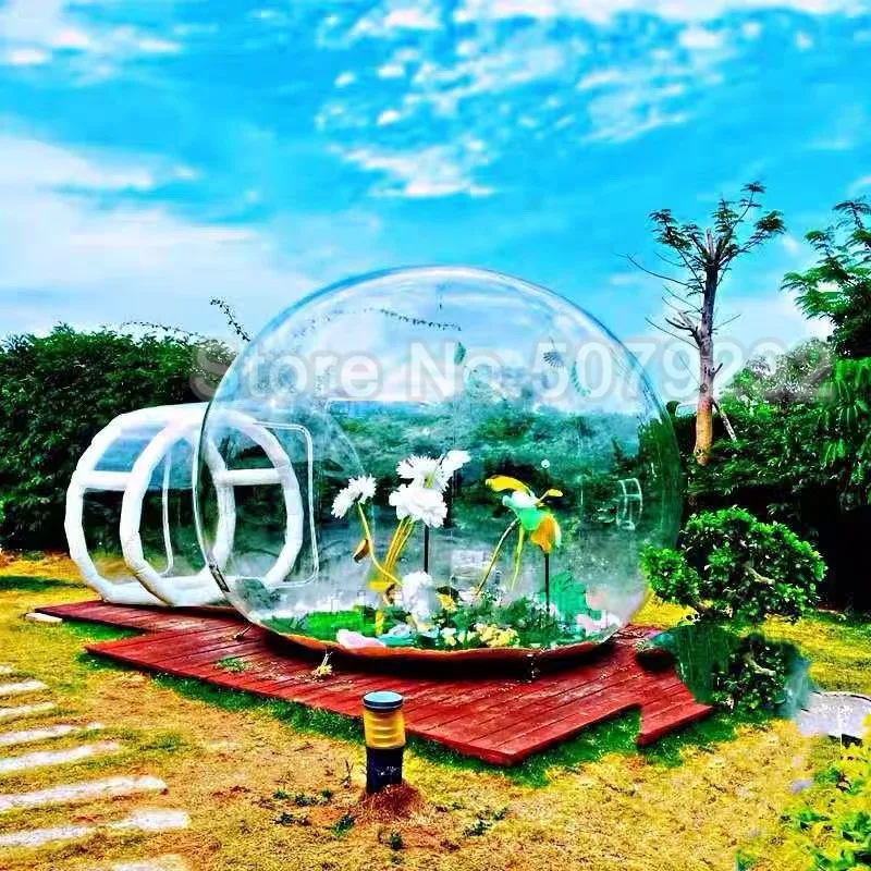 2019NewInflatableBubbleHouseForSale3M4MDiaBubbleHotelFor