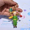 Fashion Cartoon Fairy Tale Little Prince Fox Rose Flower Figure Doll Toy Keychain for Women Bag Charms Pendant Birthday Gift ► Photo 2/6