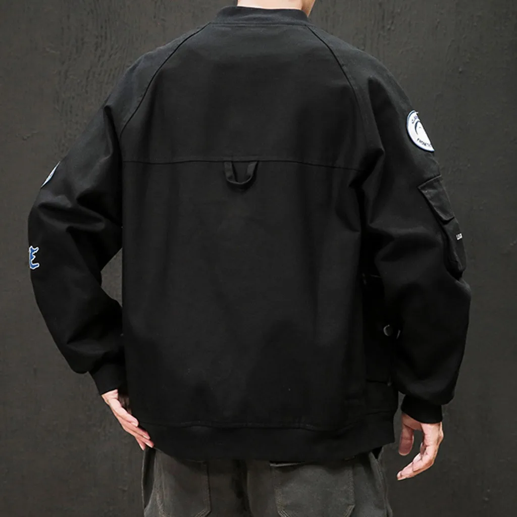 JAYCOSIN, Мужская осенняя куртка, Jaqueta Masculino, новинка, куртки с длинным рукавом, верхняя одежда на молнии, куртка Бомбер, куртки размера плюс M-5XL, 19AUG24