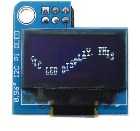 Diymore 0.96 Pollici I2C Pi Modulo Display Lcd Oled 128X64 Ssd1306 Driver Per Raspberry Pi 1, B, Pi 2, Pi 3 E Pi Zero