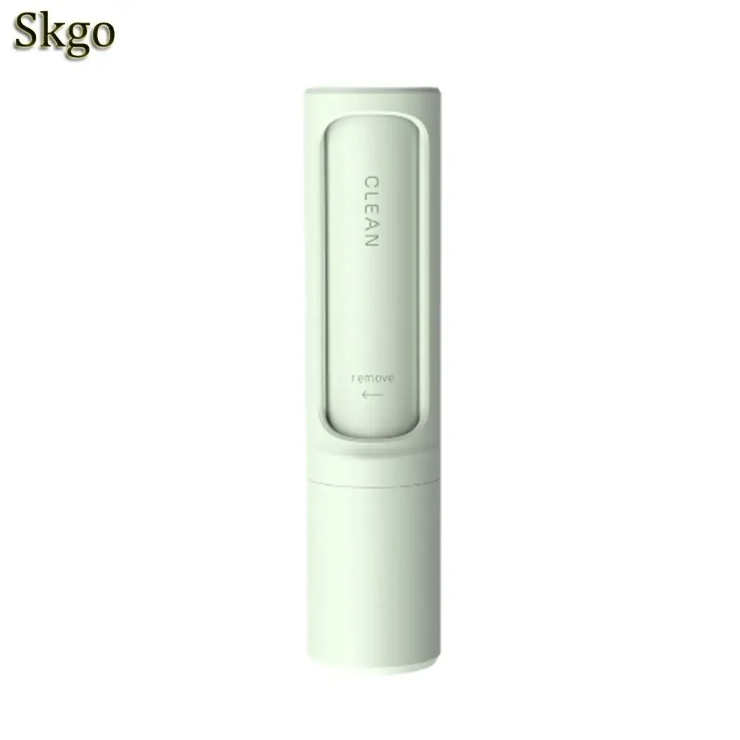 green 4 цвета для домашних животных, кошек, собак, креативная ткань для чистки мебели, ролик для удаления волос - Цвет: green