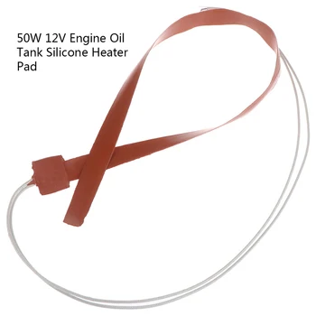 

Acid-resistant Silicone Thermal Heating Pads Flexible Heater 50W 12*500mm 12V High Quality Silicone Heating Pad