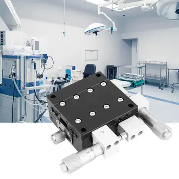 

linear slide 60x60mm LY60-LM XY Axes Trimming Platform Linear Stage Manual Displacement Sliding Table linear rails and bearings