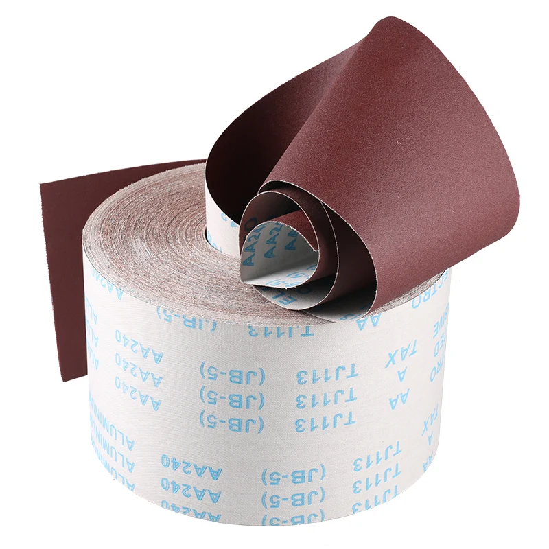1 м Высокое качество абразивные шлифовальные ленты абразивная бумага рулон ткани полировка наждачной бумаги Металлообработка шлифовальный инструмент