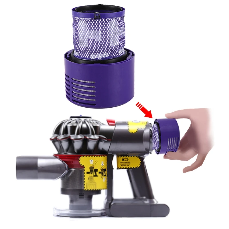 Моющийся фильтр для Dyson V10 SV12 Cyclone Animal абсолютный полный чистый пылесос(упаковка из 2