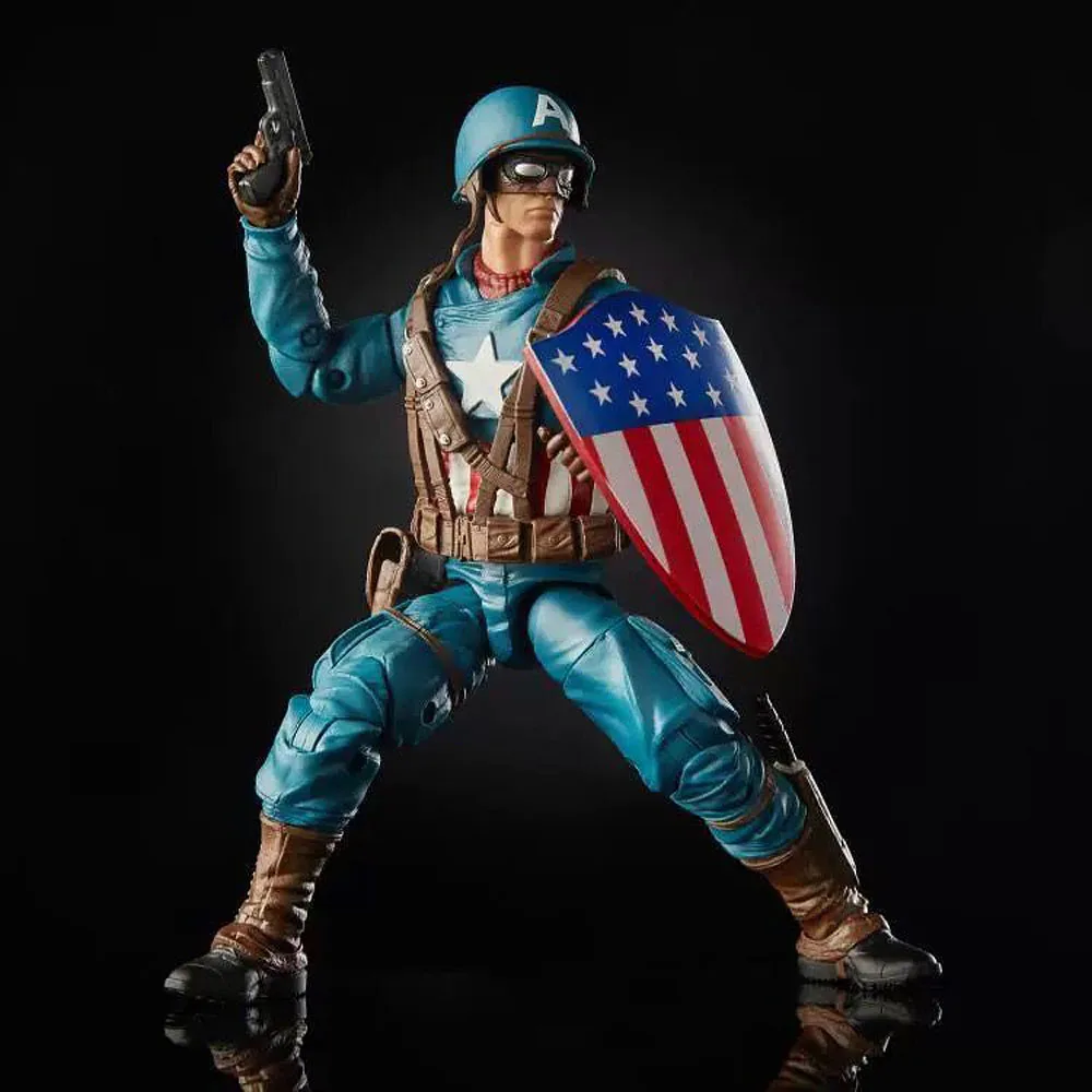 marvel legends ww2 captain america motorcycle
