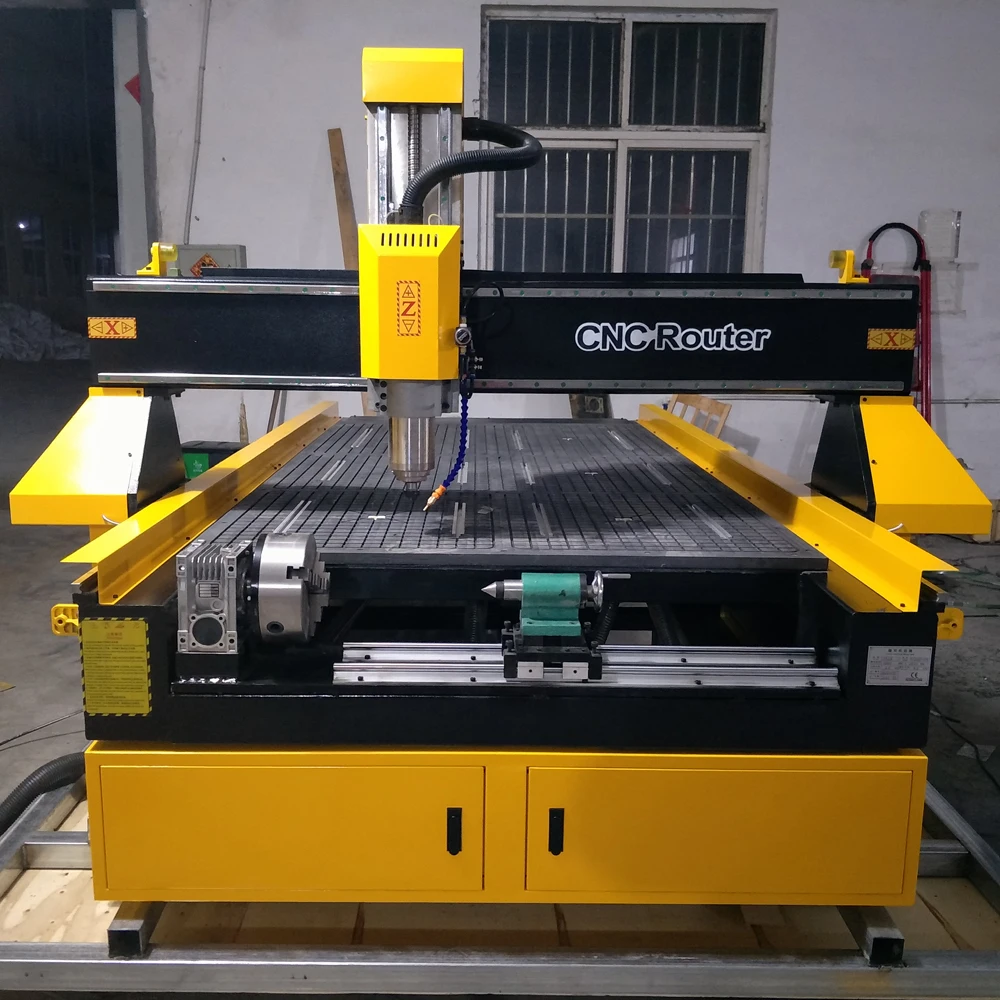 

2024 New Products 4 Axis Automatic Mach3 Control 1325 Wood Cnc Router
