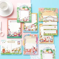 50sheets Korean Cartoon Selling Cute Bunny Cute Memo Pad Small Notebook Student Hand Account Can Tear Memo Message Notebook 1