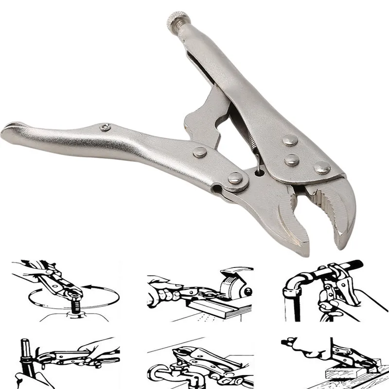 7IN/10IN Straight Jaw Locking Mole Pliers Adjustable Vise / Vice Grips Welding High Quality Tools | Инструменты