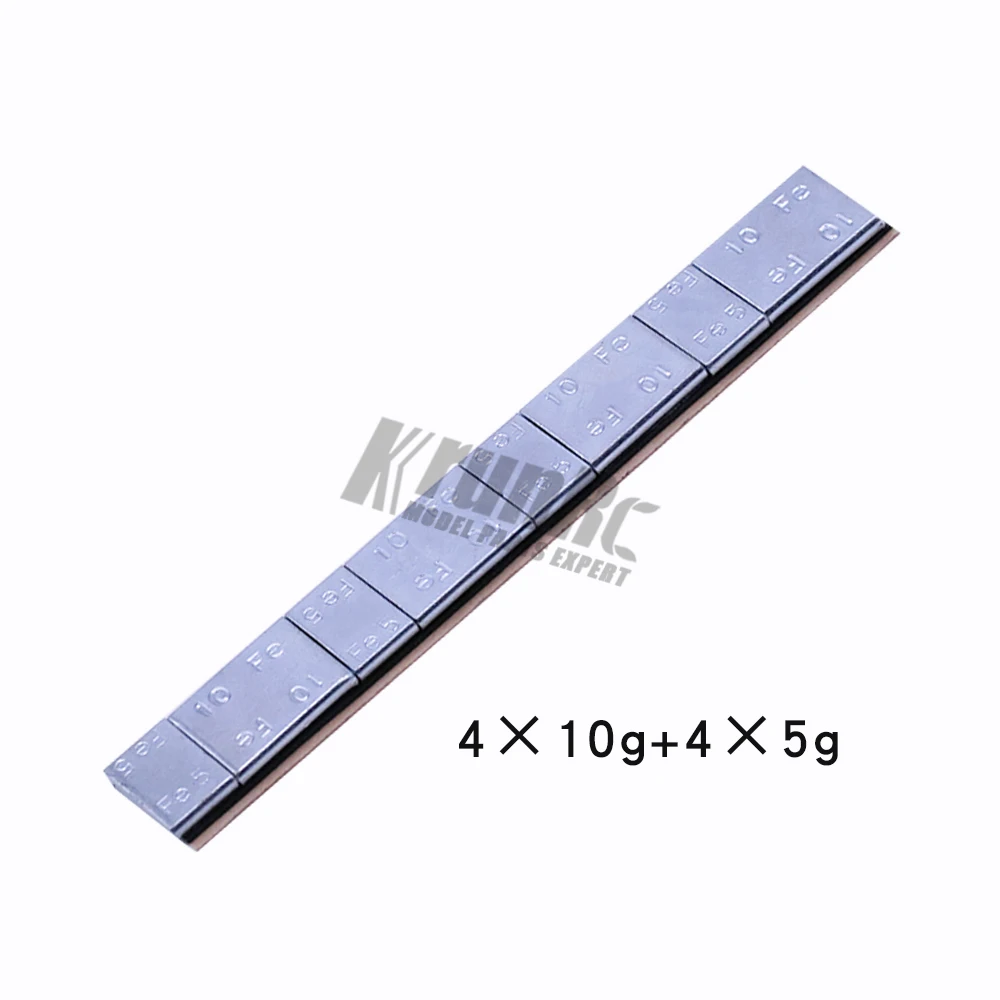 4pcs5g with 4pcs10g Металлический счетчик веса Баланс Блок для 1," 2,2" обод колеса RC Рок Гусеничный Traxxas TRX-4 осевой SCX10 90046 D90 - Цвет: 4pcs5g with 4pcs10g