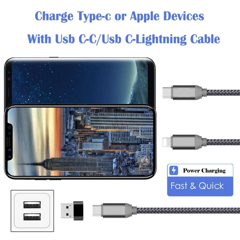 Usb C к Usb Мужской адаптер, Mini Hi-speed Usb C Female(type-C) к Usb Мужской Быстрый зарядный соединитель синхронизации конвертер Otg адаптер