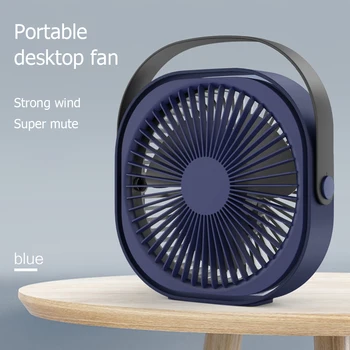 

Portable Mini USB Fan 3 Speeds Super Mute Air Cooler 360 Rotation Office Silent Desktop Fan Travel Car Home Cooling Fans