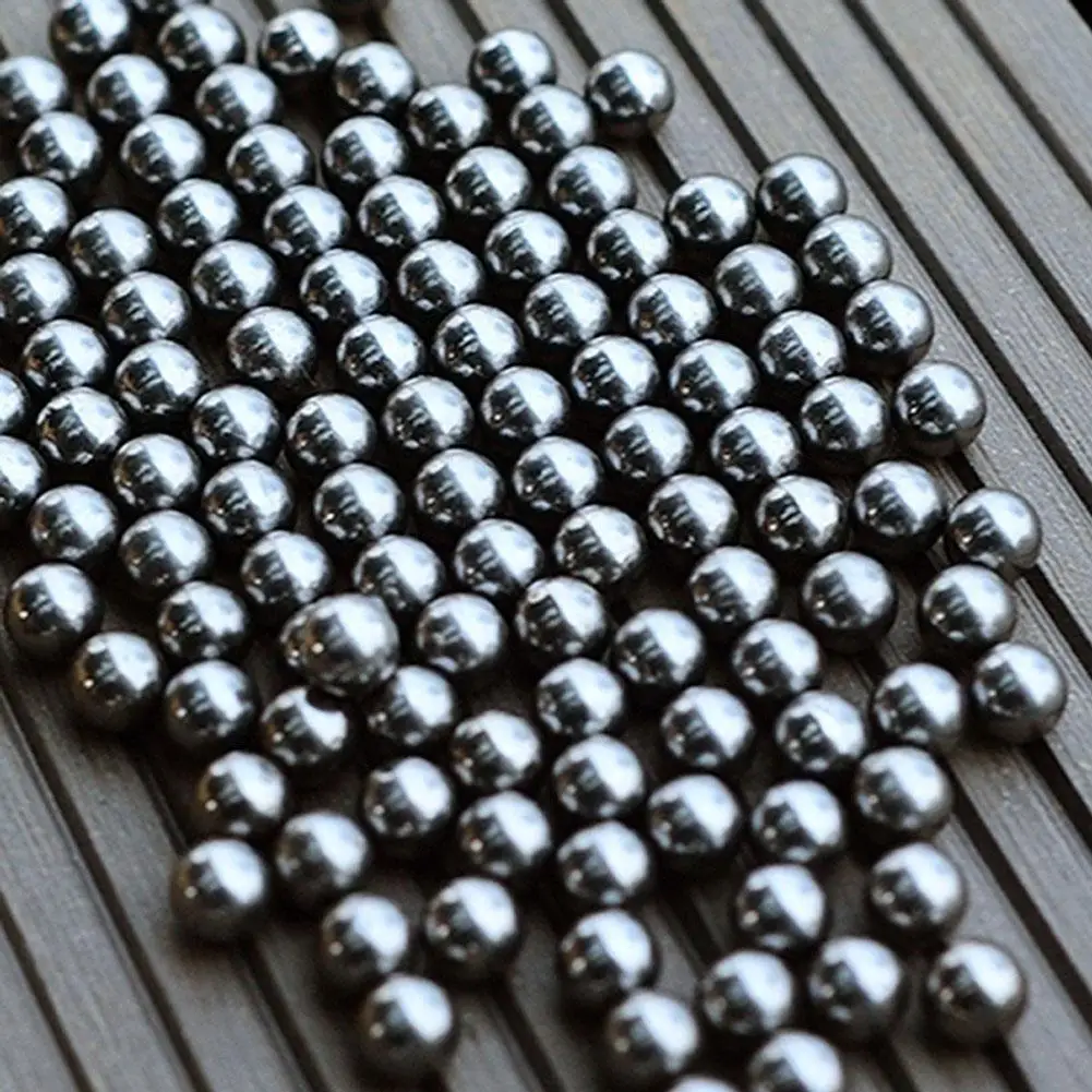 

100 pcs/Bag 6mm Steel Balls Slingshot Hunting High-carbon Steel Slingshot Balls Catapult Slingshot Hitting Ammo Steel