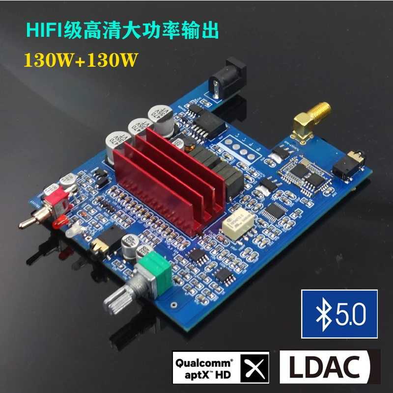 Новая плата усилителя высокой мощности TPA3250 HIFI Bluetooth 5 0 цифровой усилитель 130 Вт +