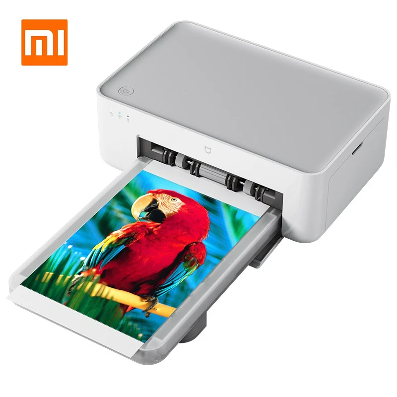 Фотопринтер Xiao mi jia mi Тепловая Сублимация тонко восстанавливает истинный цвет авто несколько беспроводных Wi-Fi удаленных портативных принтеров