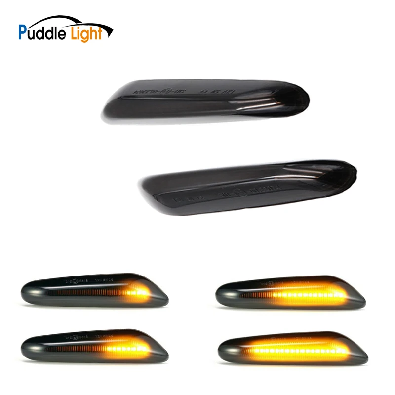

Amber Turn Signal Light LED Side Marker Dynamic Lamp For BMW F10 F18 X3 E83 E34 E36 E39 E60 E81 E82 E87 E90 E92 E93