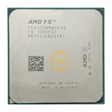 AMD FX – série FX 6100, 3.3 GHz, Six cœurs, prise AM3 +