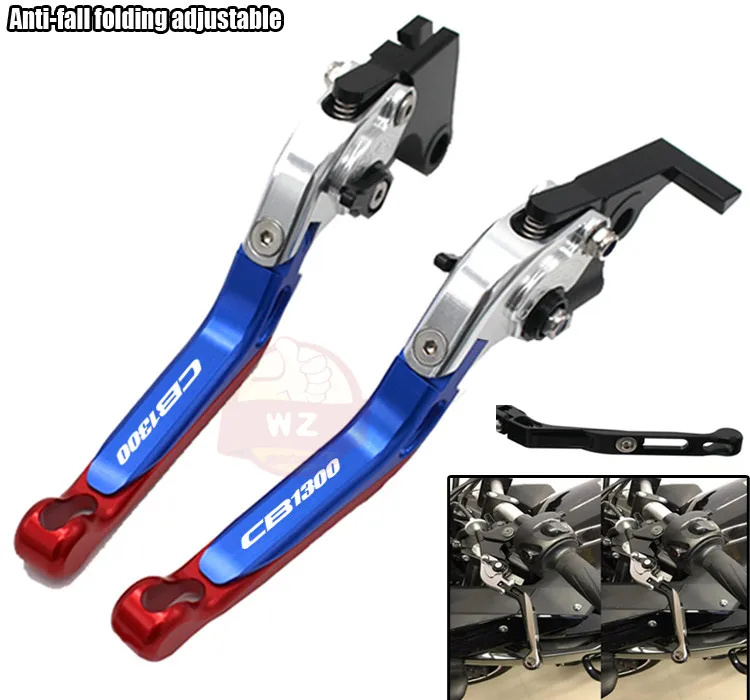 

Laser Logo CB1300 CNC Folding Extendable Motorcycle Brake Clutch Levers For HONDA CB1300 CB 1300 2008 2009 2010 2011 2012