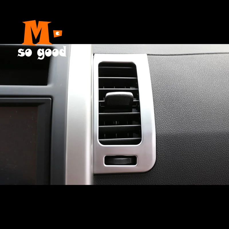 2008 2009 2010 2011 2012 2013 для Nissan X-Trail X T31 автомобильный Кондиционер AC вентиляционное отверстие крышка автомобильные хромированные аксессуары из АБС-пластика
