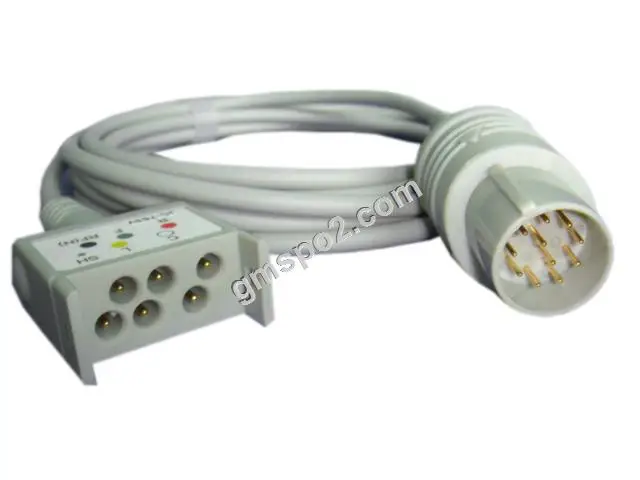 

Compatible Nihon Kohden TEC-5500, TEC 7700 11pin ECG cable