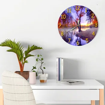 

Creative Nordic Modern Design Wall Clock Outdoor Silent Wall Clock Kitchen Modern Design Zegar Na Sciane Wall Watch BA50WC