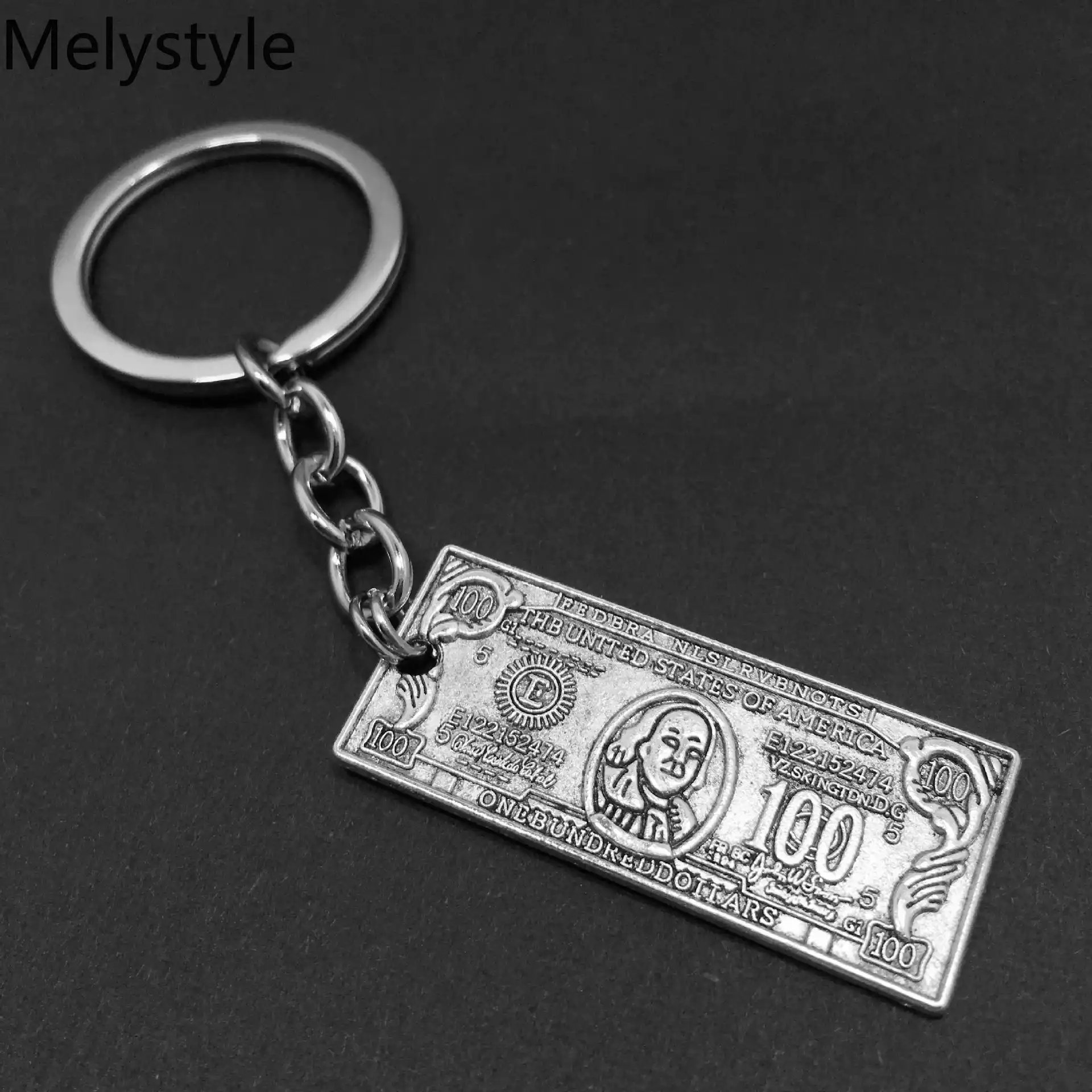 レトロポップ人格ジュエリーマネー 100 ドル米国ドル通貨モデリング代替創造パロディーキーホルダー Key Chains Aliexpress