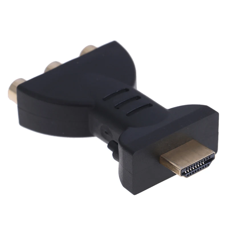 HDMI штекер 3 rgb rca видео аудио адаптер av конвертер для 720p 1080ip 1080p