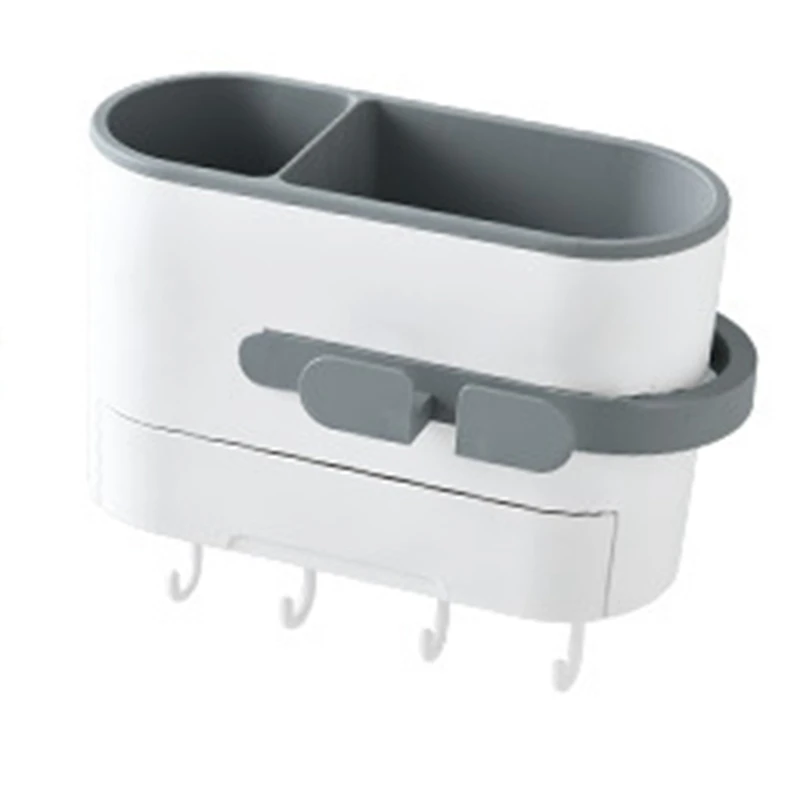 

Wall Mount Hair Dryer Holder Rack Bathroom Storage Rack Makeup Organizer Plastic Hairdryer Holder Shelf Bathroom Accessories