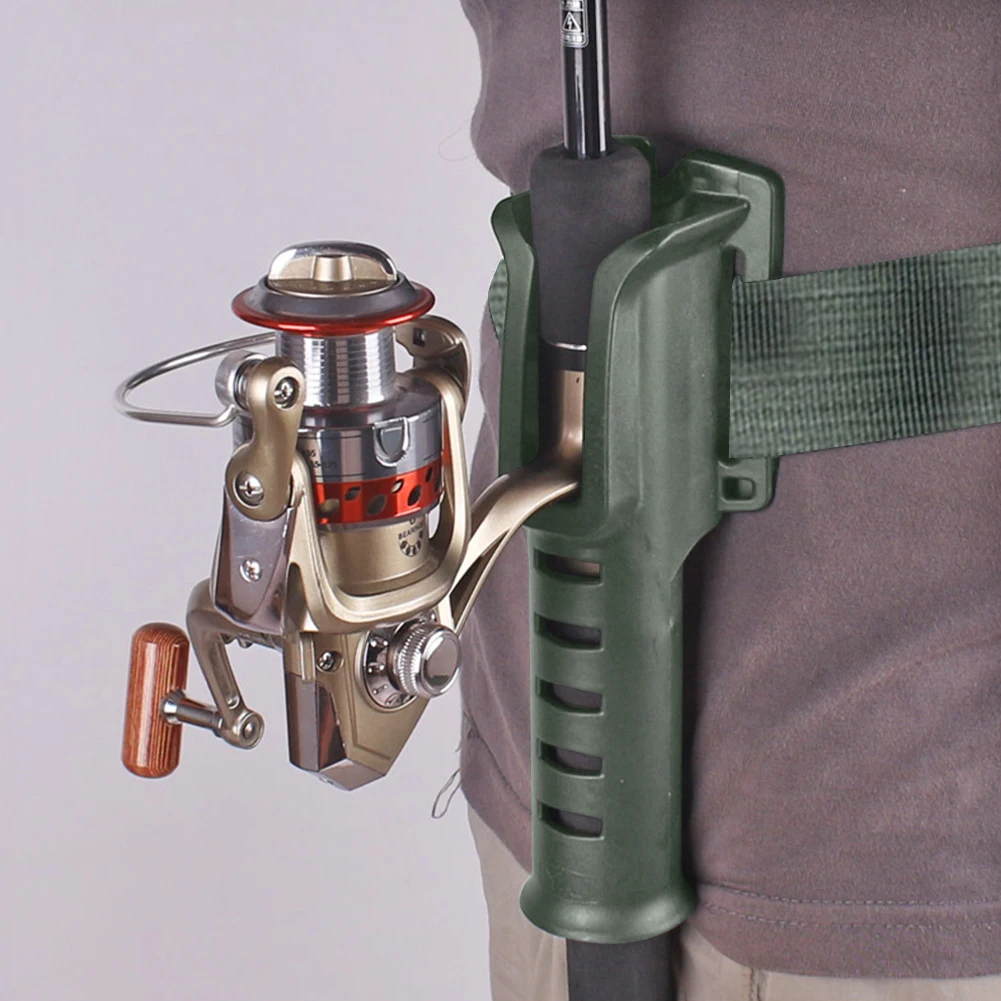 Belt Rod Holder Portable Pole Inserter Fishing Belt Multifunction Rack