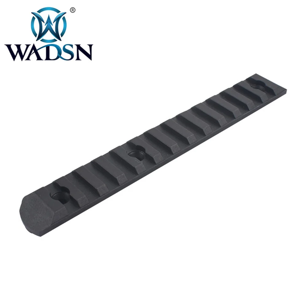 WADSN Airsoft KeyMod M-LOK полимерная направляющая набор(6 шт.) MLOK Softair Handguard тактические рельсы крышка MP02013 Пейнтбол Аксессуары
