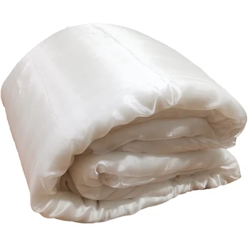 Estate, autunno, primavera, trapunta imbottita in seta di gelso al 100%, super leggera con copertura in conchiglia di seta da 8 mm, king size, personalizzabile 1