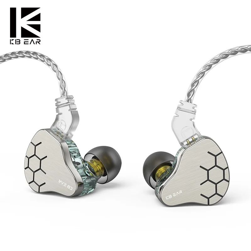 Наушники-вкладыши KBEAR Lark Hybrid 1DD + 1BA, Hi-Fi, с разъемом 0,78 мм