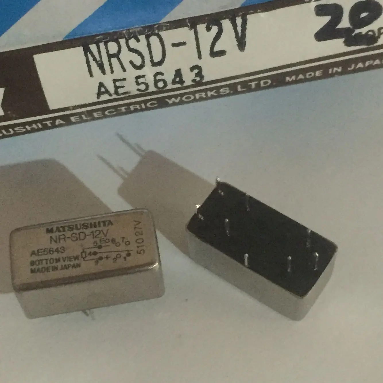 

IN STOCK relay NR-SD-12V NRSD12V NR-SD 12V NR SD-12V NR-12V 12VDC DC12V 12V DIP8 2PCS/LOT