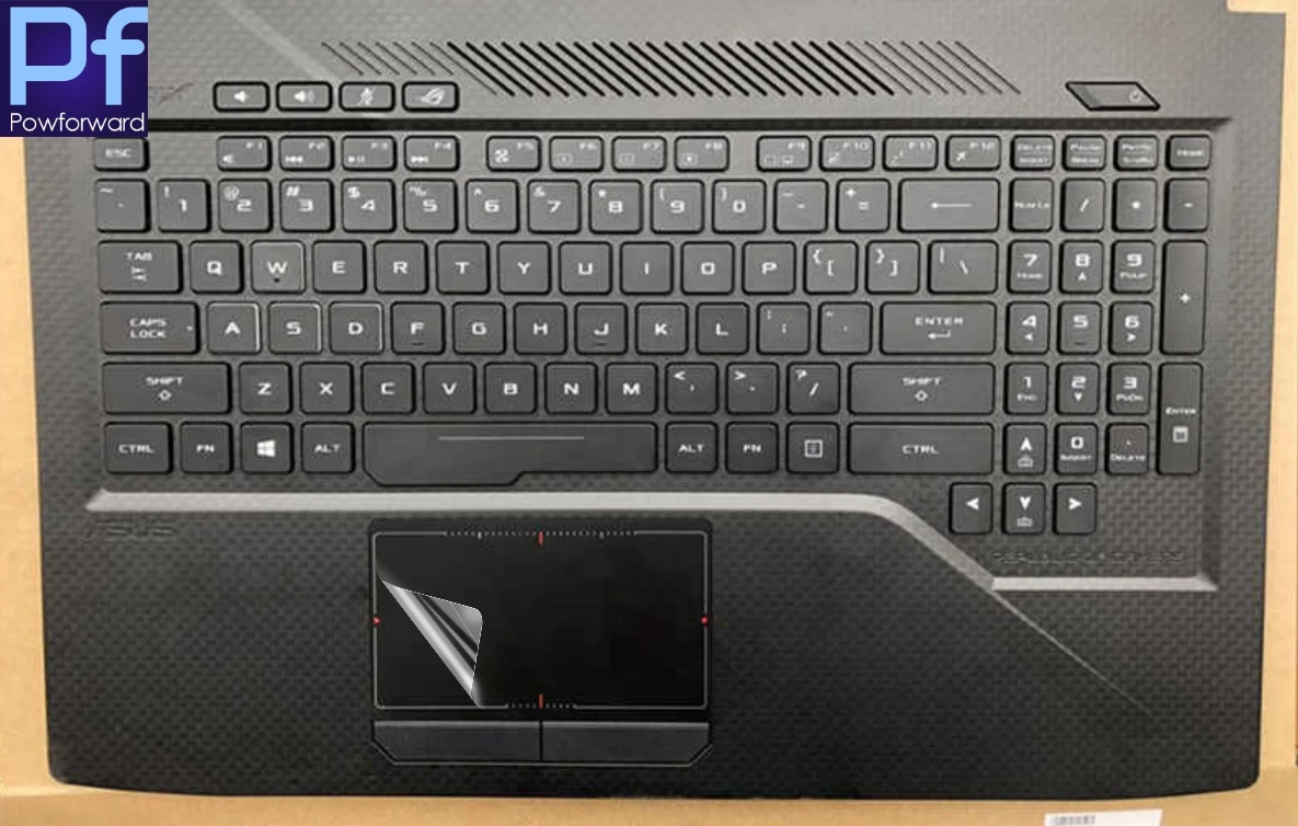 2 шт/упак. Матовая Сенсорная Пленка наклейка трекпад протектор для ASUS GL503 VM VD